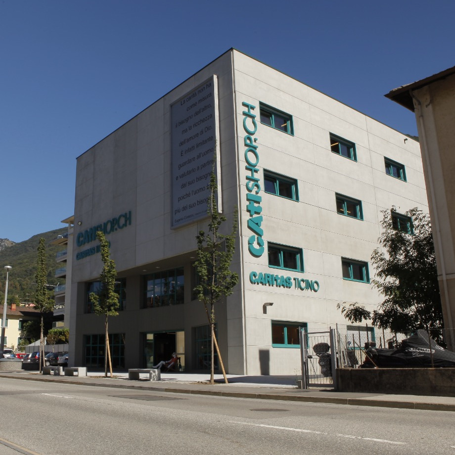 Sede del negozio dell'usato a Pregassona